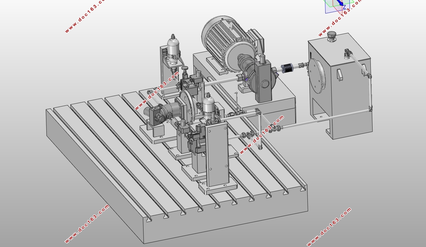 液压变压驱动器设计(含CAD图,SolidWorks三维图)