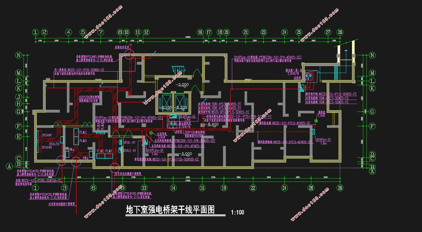 三十三层某高层住宅电气设计(含CAD图)