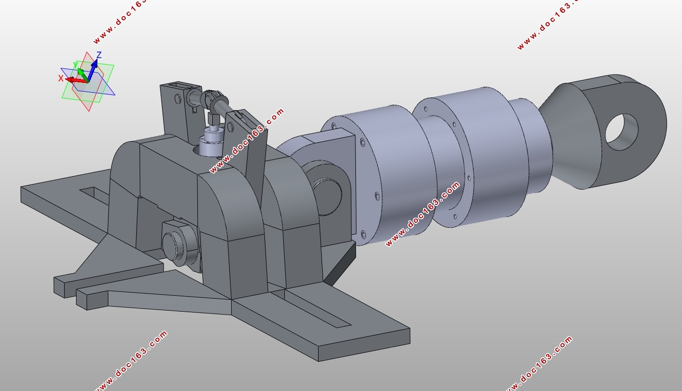 轨道式起重机抗风能力检测装置设计(含CAD图,SolidWorks三维图)
