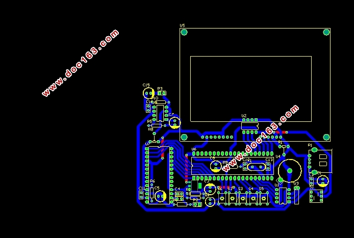 基于单片机的语音存储与回放装置设计(含电路图,PCB图,程序)