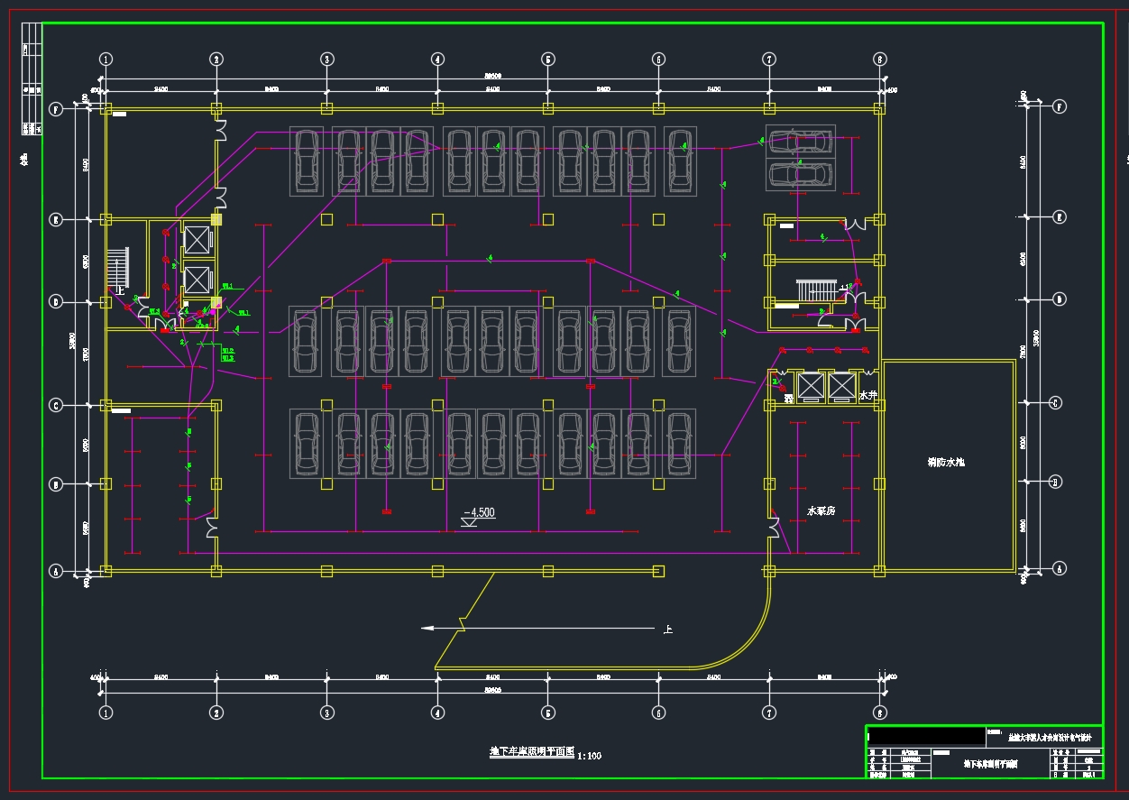 盐城大丰港人才公寓设计电气设计(含CAD图)