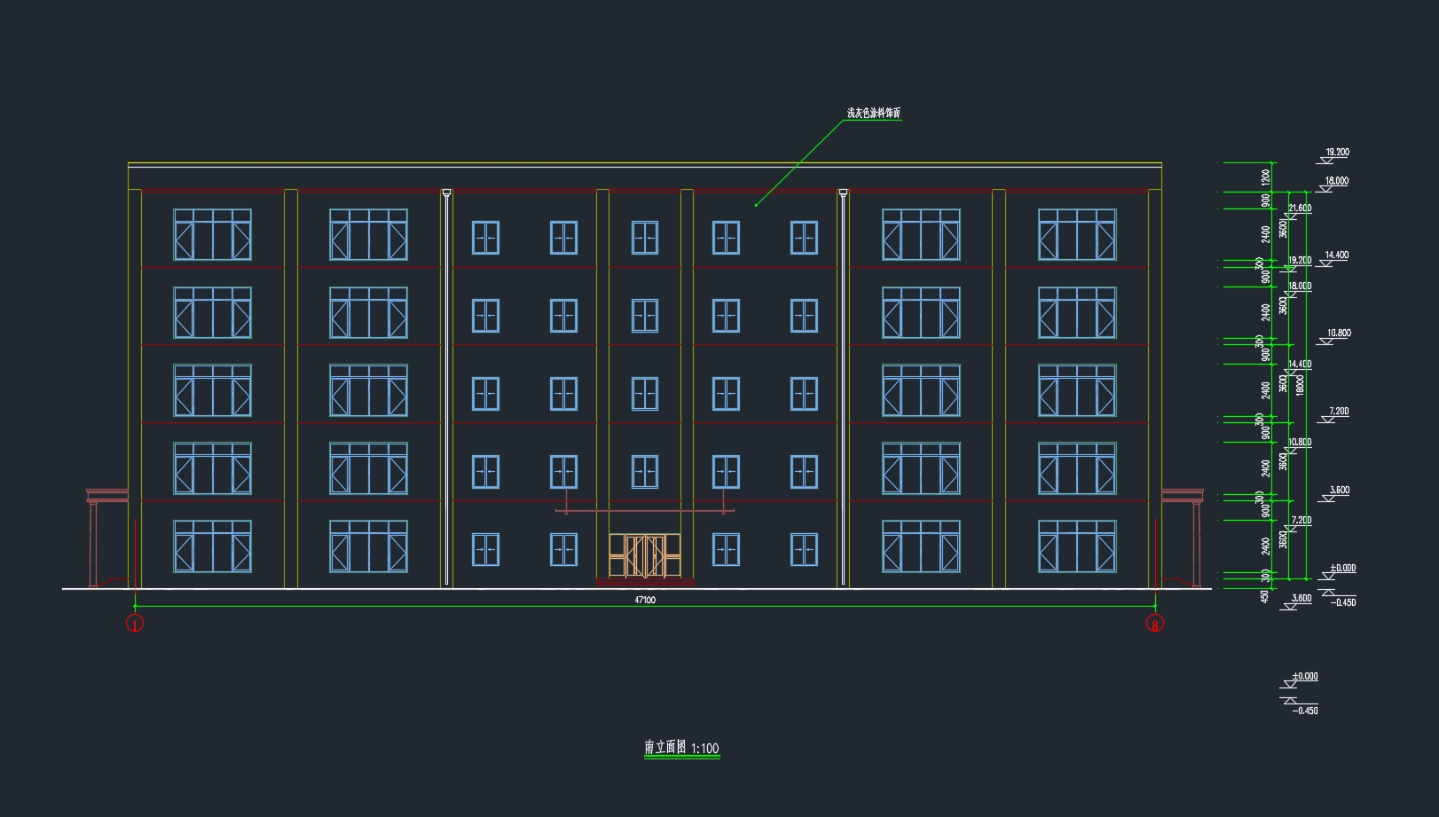 ���4662ƽ�׳�����ĳ��Уͼ������(��CAD����ͼ�ṹͼ)