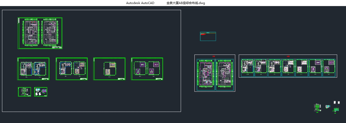 XX����A��B�����ܻ�ϵͳ���(��CADͼ)