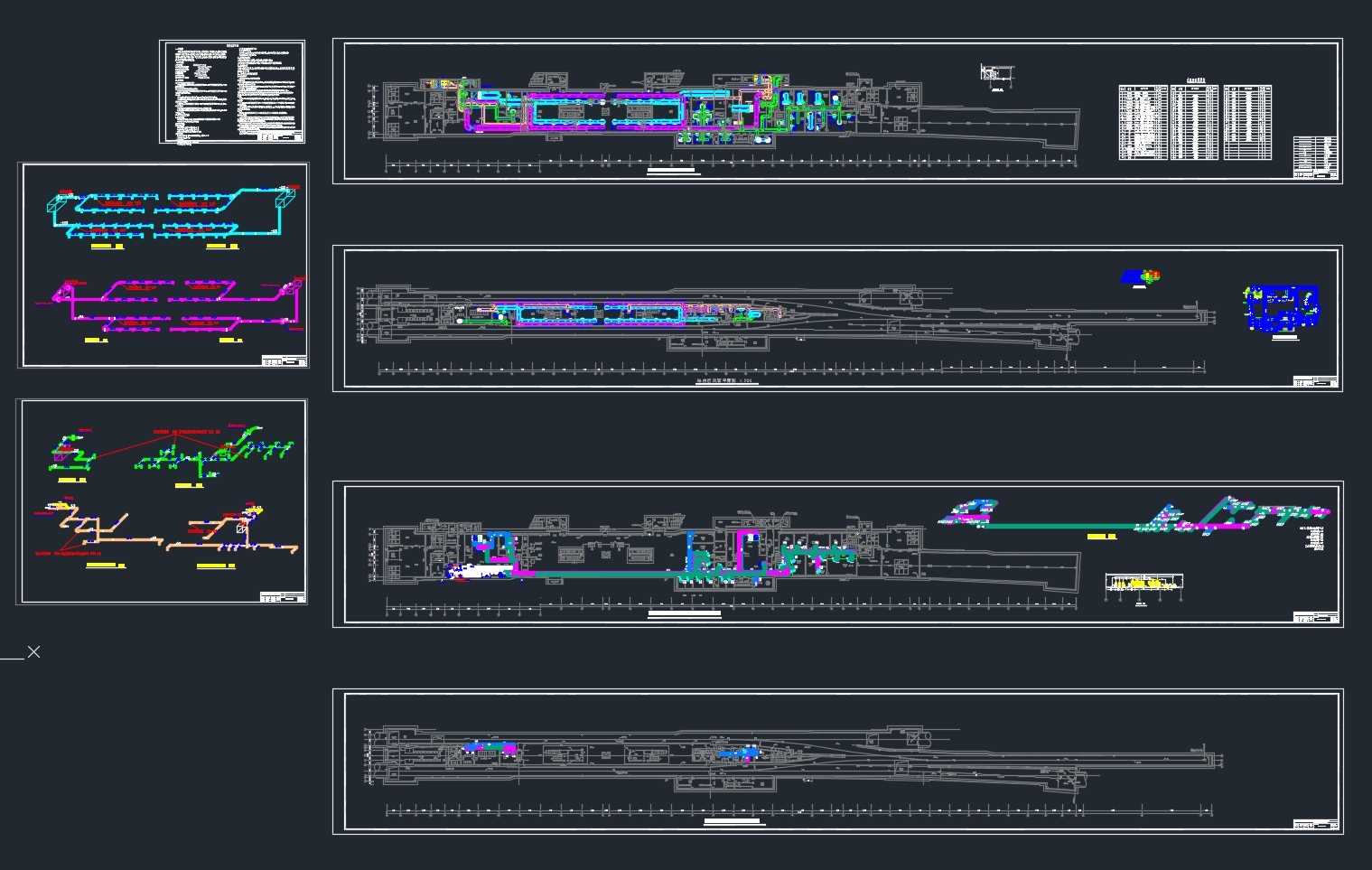 �Ϻ�����������վͨ��յ�ϵͳ���(��CADͼ)