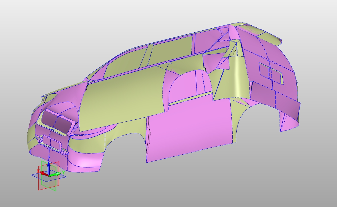 纯电动汽车的总体布置设计(含CAD图,CATIA三维图)