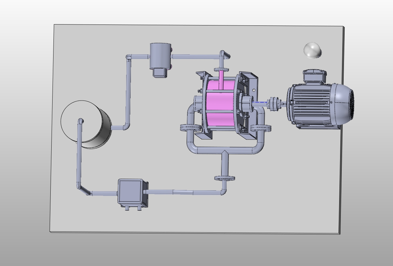 �����ʿ�ѭ���ķ���ʵ��װ�����(��CADͼ,SolidWorks��άͼ)
