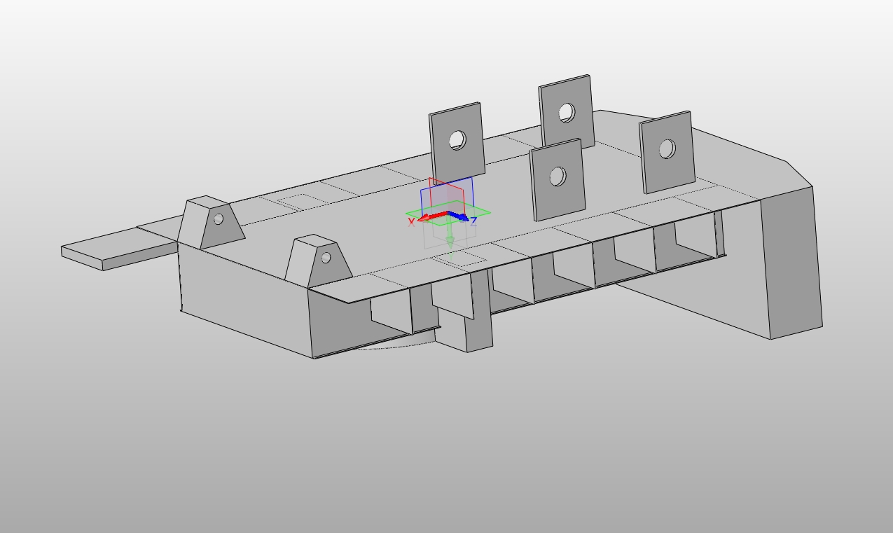 MQ4040����ʽ���ػ�ת̨�ṹ���(��CADͼ,solidworks��άͼ)