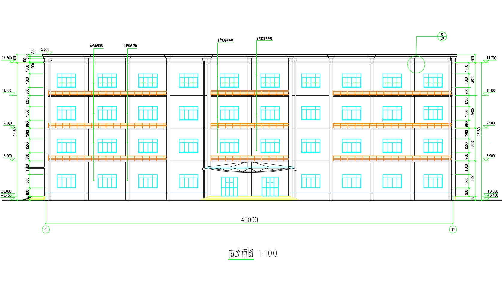 �Ĳ�2448ƽ����ĳ�Ṥ���ۺϰ칫¥���(������ͼ�ṹͼ)